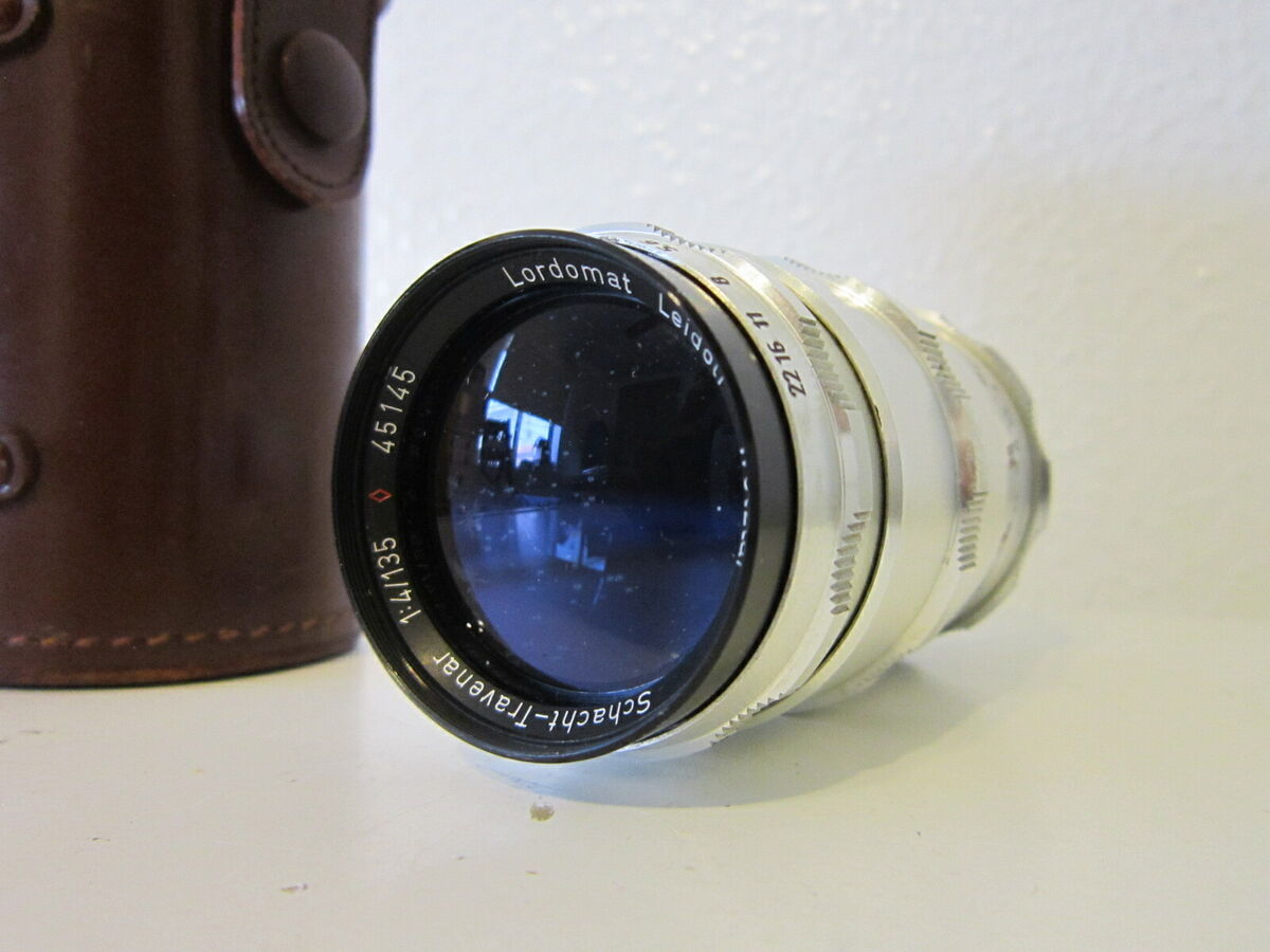 Rare Leidolf Wetzlar Schacht-Travenar 135mm/1:4 44976 Lens Rare Leidolf Wetzlar Schacht-Travenar 135mm/1:4 44976 Lens