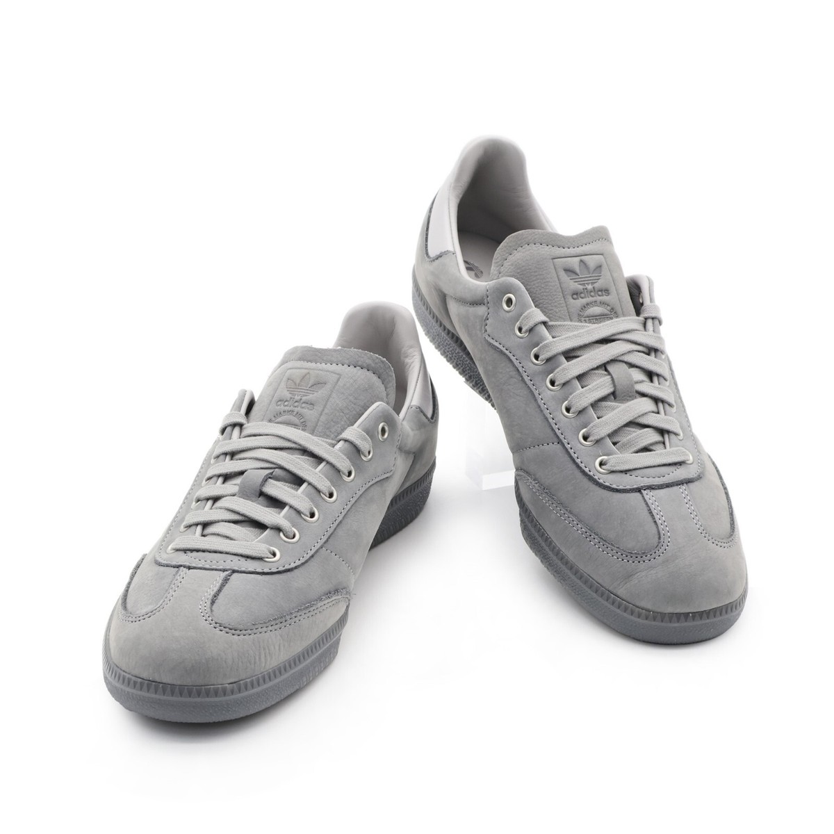 adidas Samba Lux 24.5 IG1372 グレー Adidas Originals Men's Triple Grey Samba Lux Shoes IG1372 | eBay