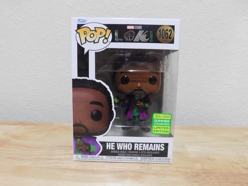 New Funko Pop Marvel Loki 2022 Summer Convention#1062 He Who Remains bobble-head