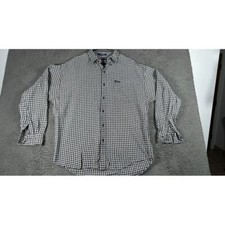 Chaps Ralph Lauren Button Down Shirt Plaid Long Sleeve Casual Mens L