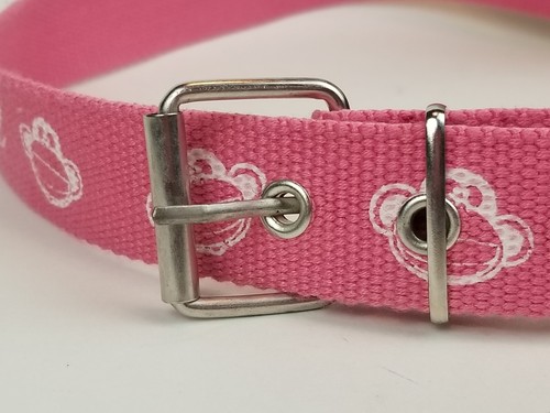 Bobby Jack Y2K Brand Youth Pink Belt with silver Buckle 39" Long - Picture 2 of 4