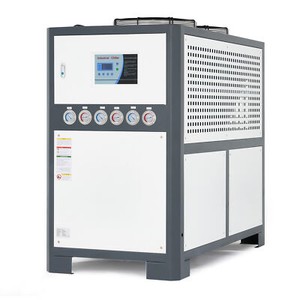 15Ton Industrial Air-cooled Chiller with 53 gal Tank&22 HP Compressor - Used