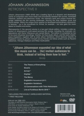 Jóhann Jóhannsson Jóhann Jóhannsson: Retrospective II (8CD +1DVD