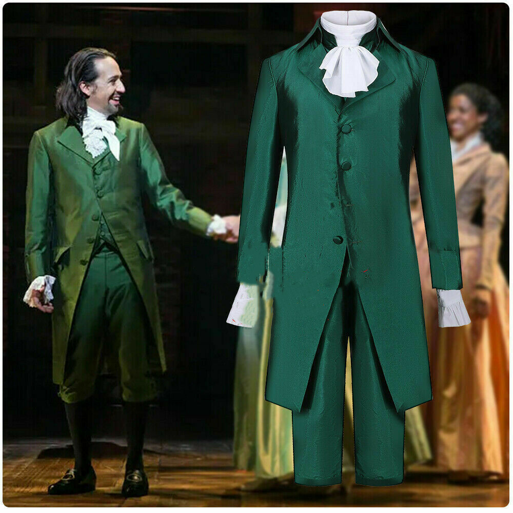 Opera Drama Show Green Dress Alexander Hamilton Musical Cosplay