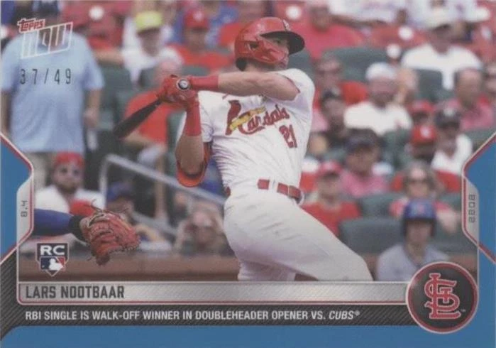 LARS NOOTBAAR 2022 TOPPS  RC 直筆 サイン カード 2022 Topps Now - Lars Nootbaar #654 for sale | eBay