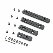 5,7,9,11 Slot Polymer Rifle Rails fit Picatinny Rail Section Set for MLOK Rail