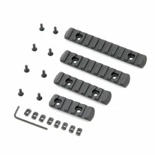 5,7,9,11 Slot Polymer Rifle Rails fit Picatinny Rail Section Set for MLOK Rail