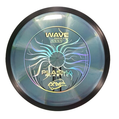 NEW DISC GOLF MVP PLASMA WAVE DISTANCE DRIVER 163g BLUE