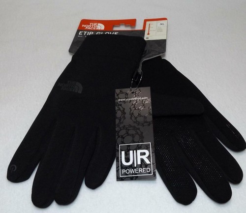the north face etip gloves in black