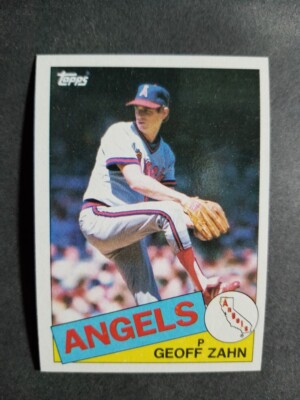 1985 Topps GEOFF ZAHN card # 771 [card 31] | eBay