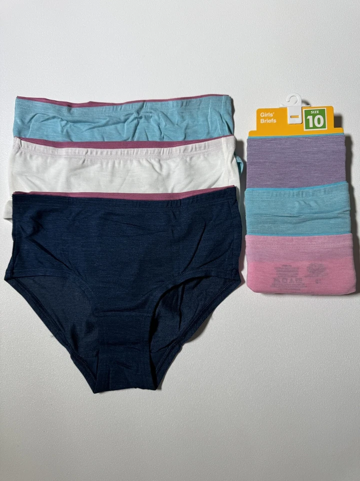 Ropa interior calzoncillos elásticos Fruit Of The Loom True Comfort 360 para niñas, paquete de 6 talla 10 Foto 2 de 4