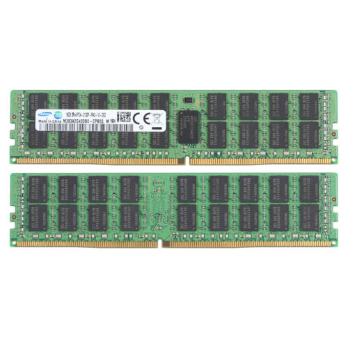 SAMSUNG 2pcs 2x16GB 2RX4 PC4-2133P PC4-17000R DDR4 REG-ECC DIMM Server Memory - Picture 2 of 8