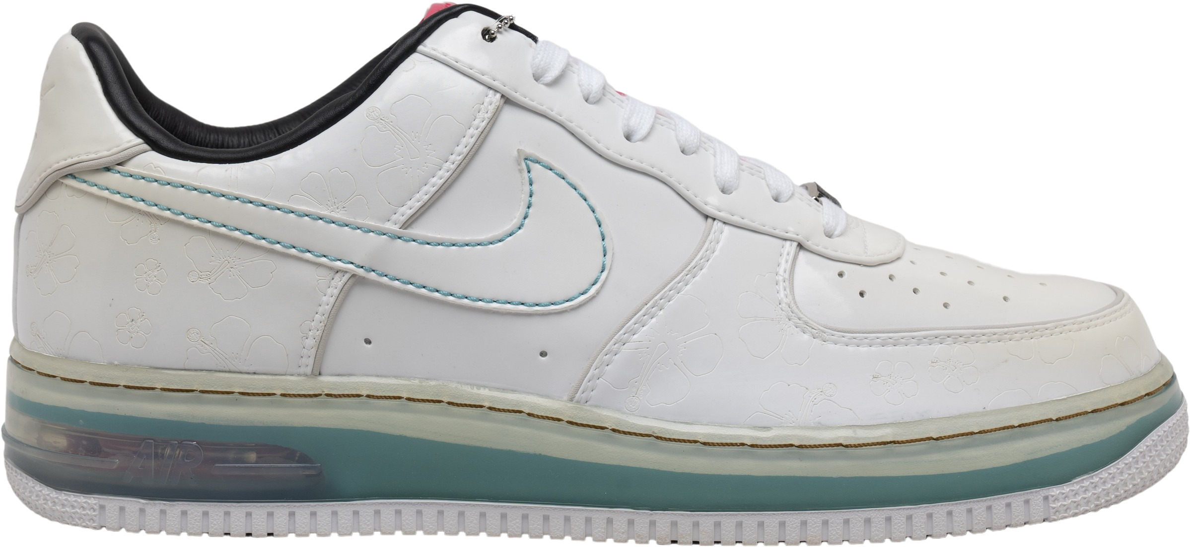 Nike Air Force 1 Low Supreme Max Air White Cerise Paradise Aqua