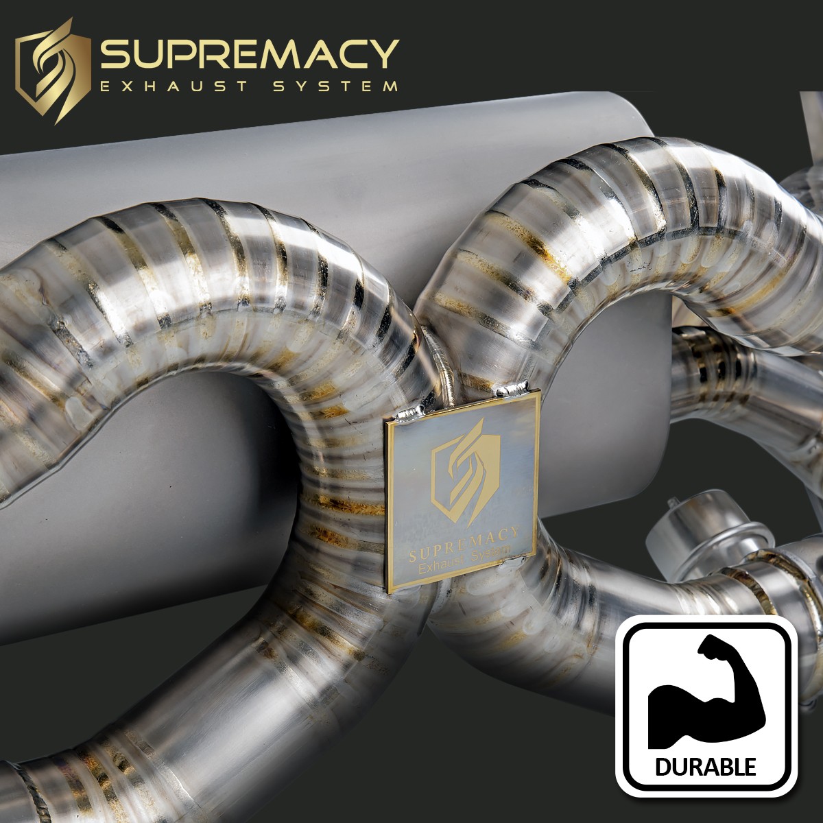 Fits 2015-2019 Lamborghini Huracan LP580 LP610 Titanium Catback Exhaust System