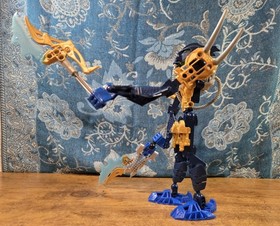 LEGO Bionicle Glatorian "TARIX" Complete Figure, 2008 Set #8981, Preowned