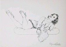 GIOVANNA CASOTTO Disegno 27 Firmato In Originale Dal Portfolio Num. Sketch Book 