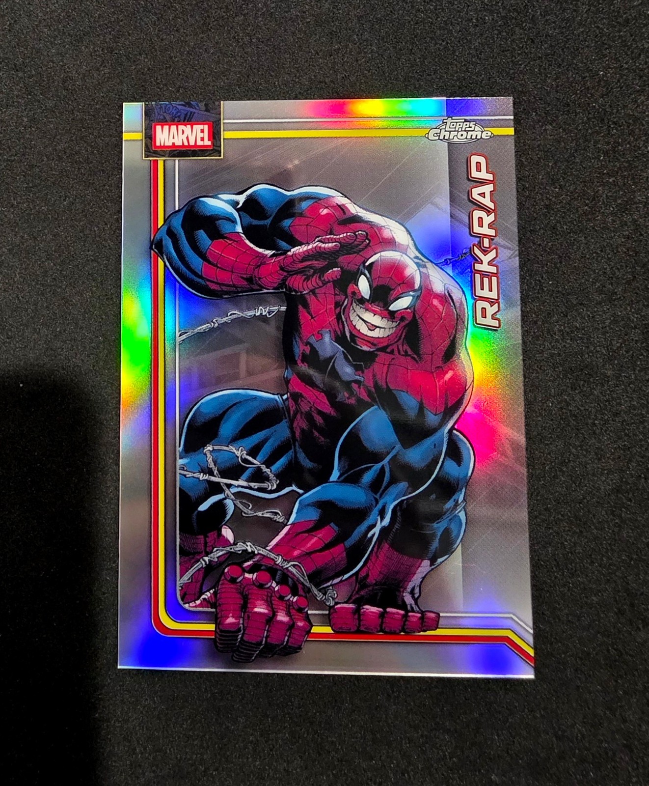 2026 Topps Chrome Marvel Comics #95 Rek-Rap Silver Refractor