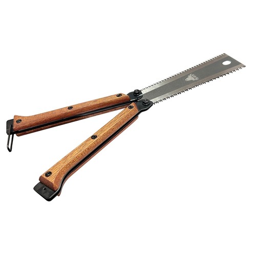 Mini Folding Japanese Pull Saw - 5.5 Inch Double Edge SK5 Blade - Perfect for... - Bild 6 von 6