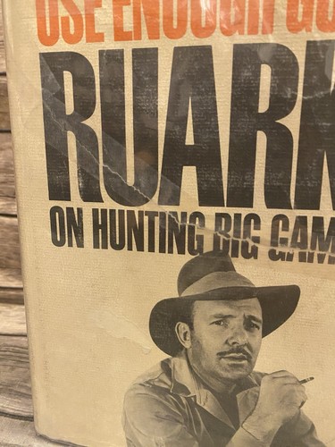 Use Enough Gun: Robert Ruark Hunting Big Game - 1966 1st Edition 1st Print HC/DJ - Imagen 2 de 16