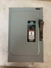 SIEMENS F351 30 AMP 600 VOLT 3 PHASE FUSIBLE INDOOR DISCONNECT..D-2280