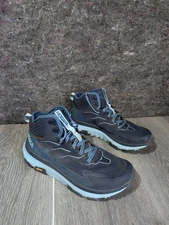 Hoka One One Sky Toa Gore-Tex Blue Mid Top Hiking Boots Missing 1 Insole EUC