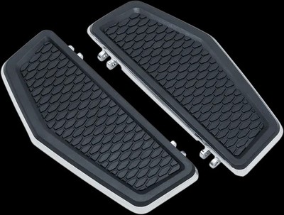 Kuryakyn Chrome Hex Driver Floorboards Set  Softail Springer Classic 05-07