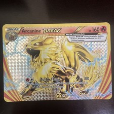 Arcanine Break XY180 Black Star Promo Jumbo OVERSIZED Card 