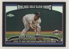 2006 Topps Chrome Black Refractor 257/549 Omar Vizquel #265 ht1