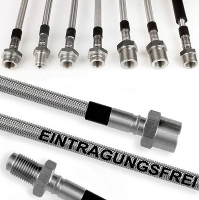 Stahlflex Bremsleitungen für VW Scirocco 2 [53B Coupe]