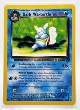Dark Wartortle 46/82 Pokémon Card 2000 Team Rocket LP / NM