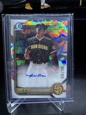 2022 Bowman Chrome Jarlin Susana 1st Chrome Atomic Refractor Auto /100