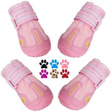 Dog Shoes for Large Dogs, Medium Dog Boots  Paw Protectors for Winter /size 4