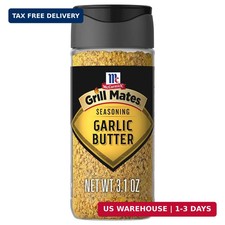 McCormick Grill Mates Garlic Butter Seasoning, 3.1 oz