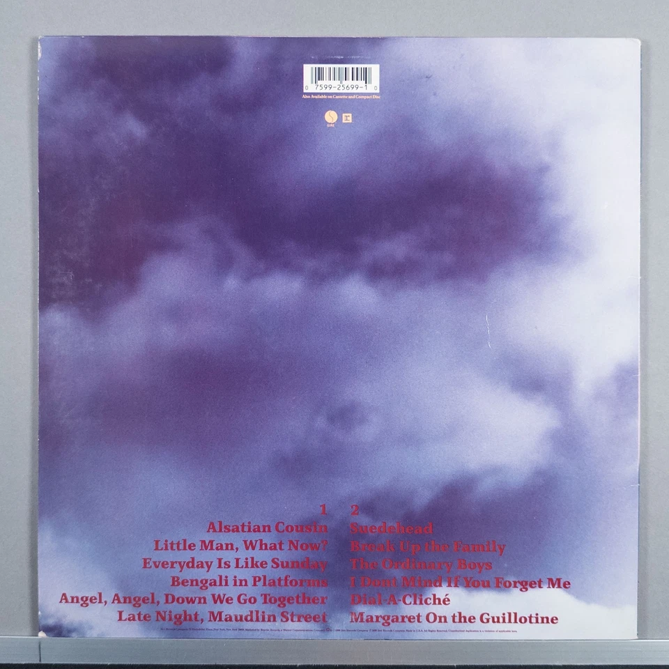 MORRISSEY Viva Hate 1988 LP Vinyl Record Album : VG+/VG+ Sire 1-25699 - Image 3 of 4