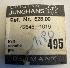 Original Junghans 495 „Keil, gib, clavette“ 628.00 Ersatzteil Zubehör Reparatur