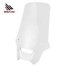 WOLFLINE Windscreen for Honda NX500 NX400 2024 Clear Windshield Deflector