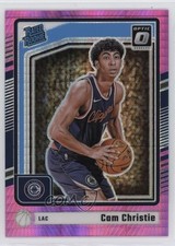 2024 Panini Donruss Optic Rated Rookie Pink Hyper Prizm Cam Christie #284 1r0y