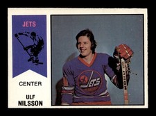 1974-75 O-Pee-Chee WHA 4 Ulf Nilsson Winnipeg Jets Rookie Card. rookie card picture