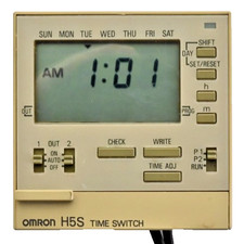 Omron H5S-B Time Switch Digital Weekly Progra...