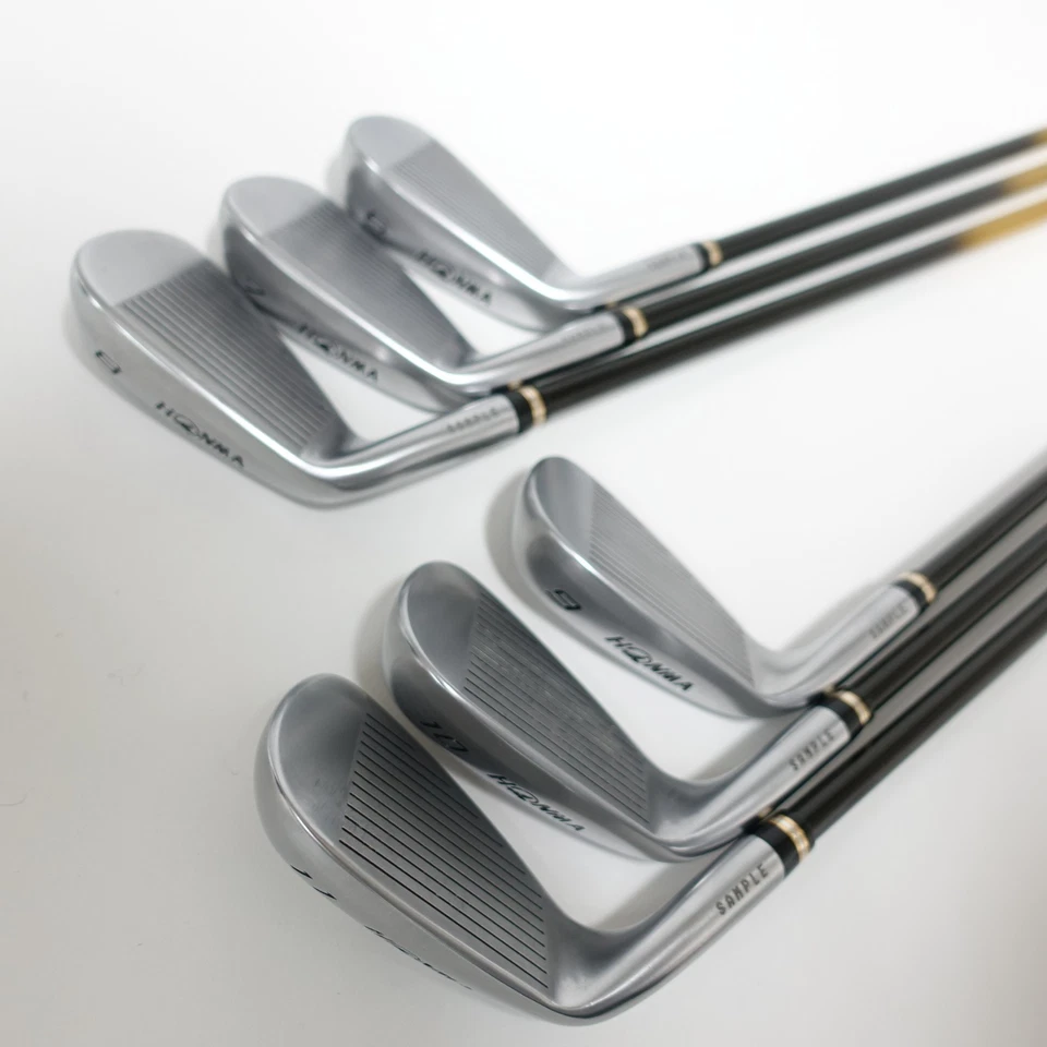 HONMA GOLF BERES IS-02 6pcs Iron Set 6-11 Flex-R 3STAR ARMRQ 6 49 No Head Cover - Image 2 of 4