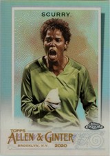 2020 Topps Allen and Ginter Chrome Refractors #166 Briana Scurry - BB