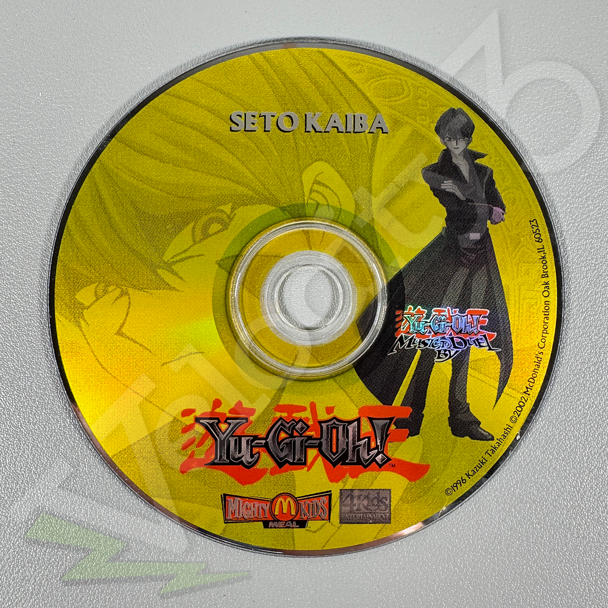 2002 McDonald's Mighty Kids Meal Yu-Gi-Oh CD – Seto Kaiba Music to