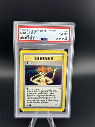 Misty (1st Edition) graded PSA 8 for sale on eBay