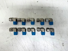 Stainless Swagelok Male 90 Elbow, SS-600-2-6, 3/8" OD X 3/8" M-NPT Lot of 10