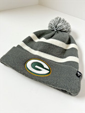 Green Bay Packers Beanie Hat NFL Knit Winter Cap by '47 Brand Embroidered Logo