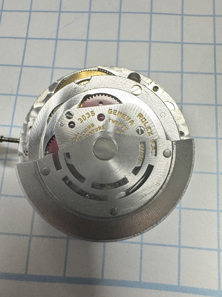 ロレックス３０３５　（回転錘） Rolex 3035 Movement Converted To Day-date | eBay