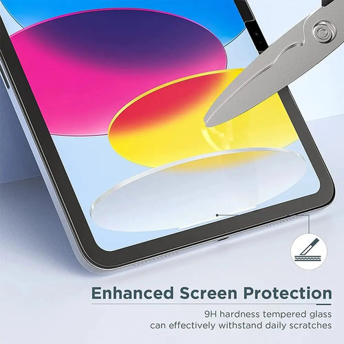 2PCS Tempered Glass Screen Protector IPad 10th Generation 11th 10.9 Inch - 第 4/16 張圖片