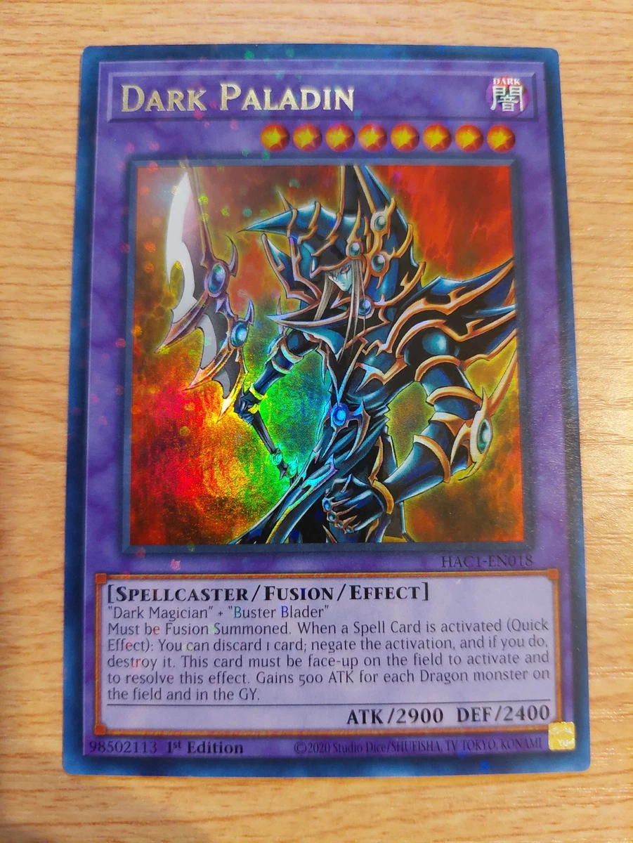 Dark Paladin Yu-Gi-Oh! TCG Ultra Rare Individual Collectible Card