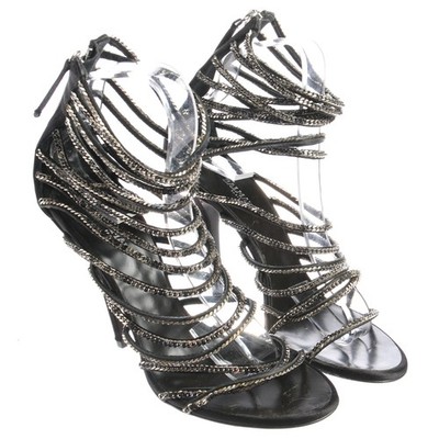 Sandaletten Balmain Schwarz 38 EUR