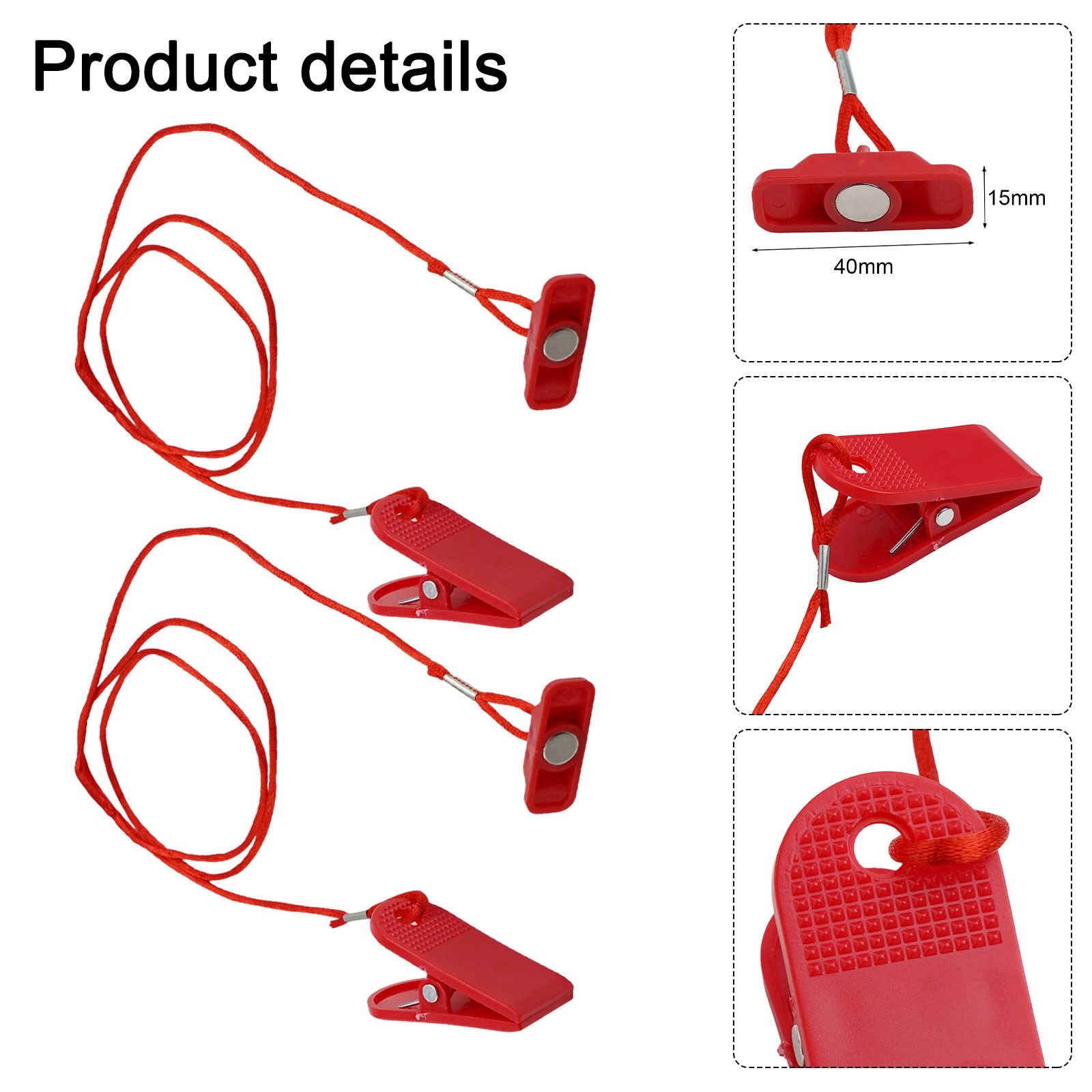 Tapis Roulant Magnetico Chiavi di Sicurezza 2PCS Miglioramento Sicurezza Allenam foto 4